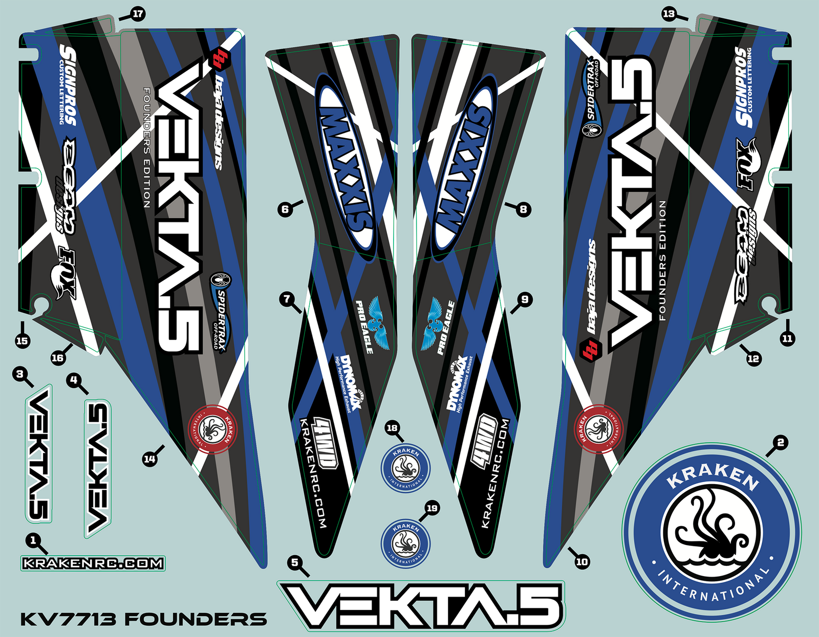 VEKTA.5 Founders Wrap [KV3641]