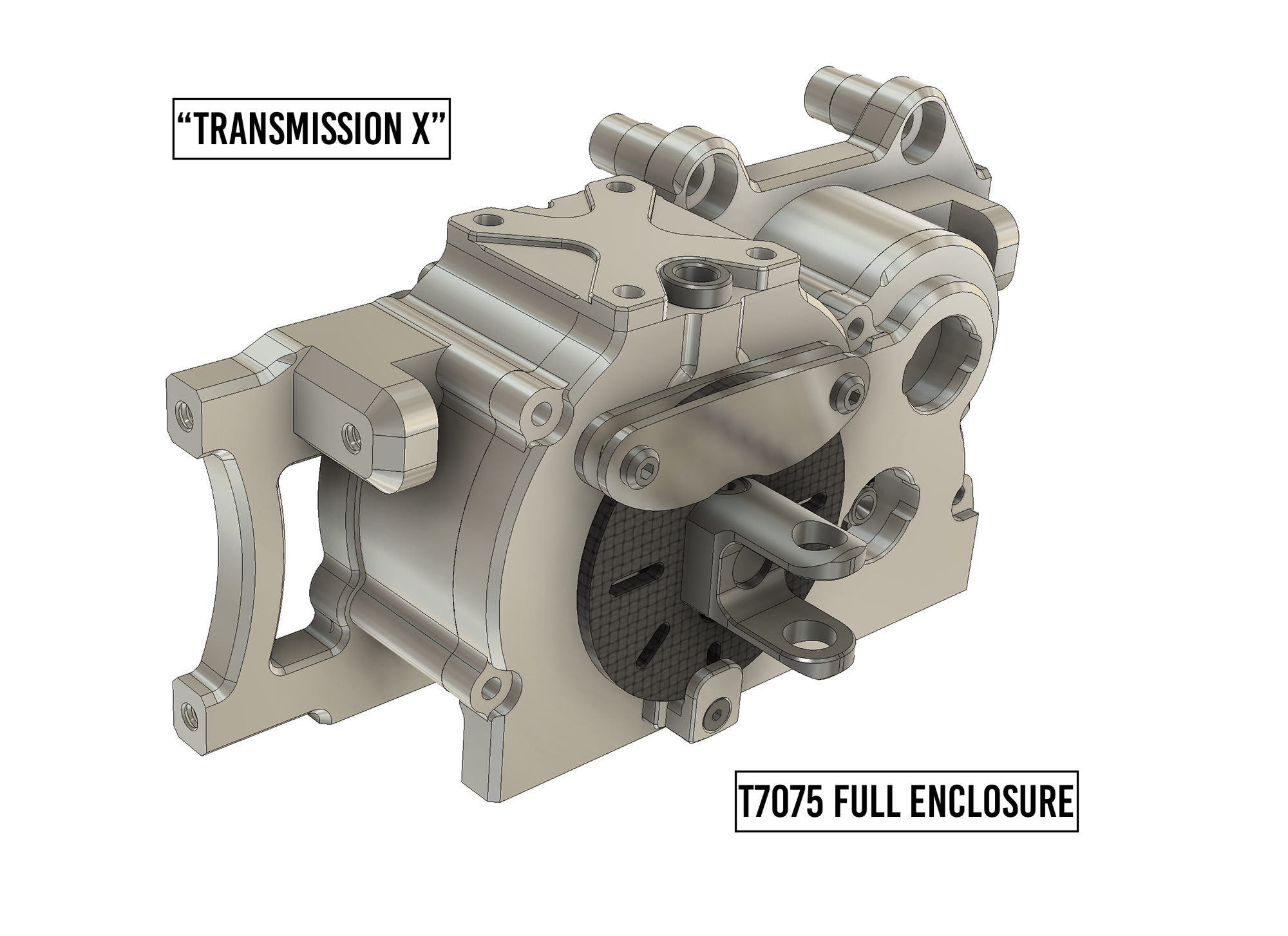 HD T7075 VEKTA.5 KV5TT Transmission "X" Case [KV6135]