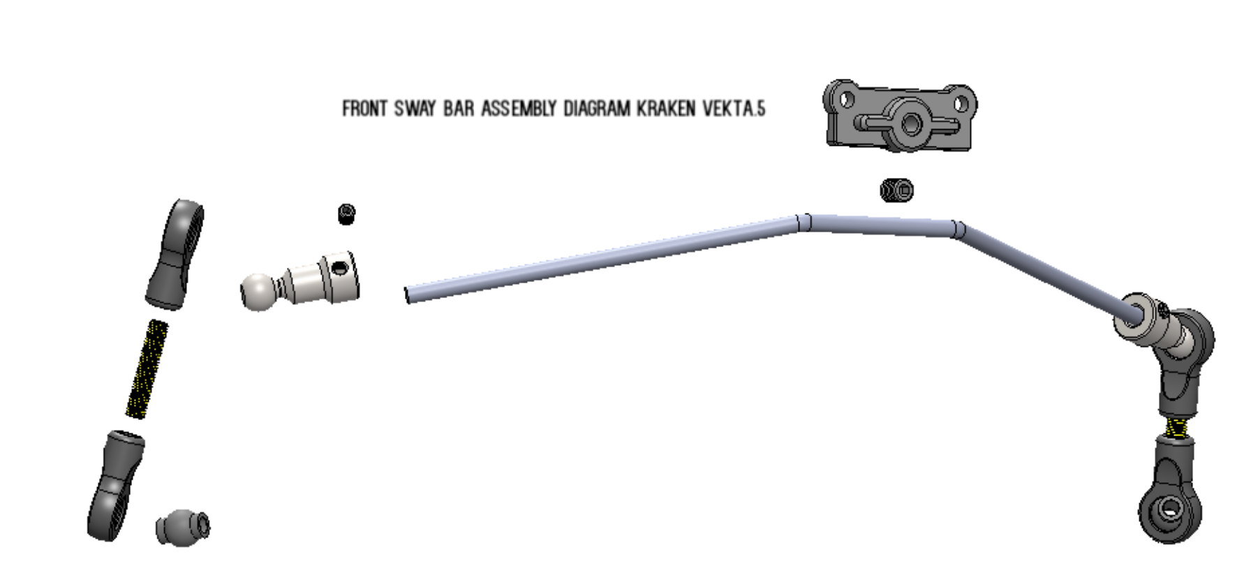 VEKTA.5 Front Sway Bar Kit [KV2209]