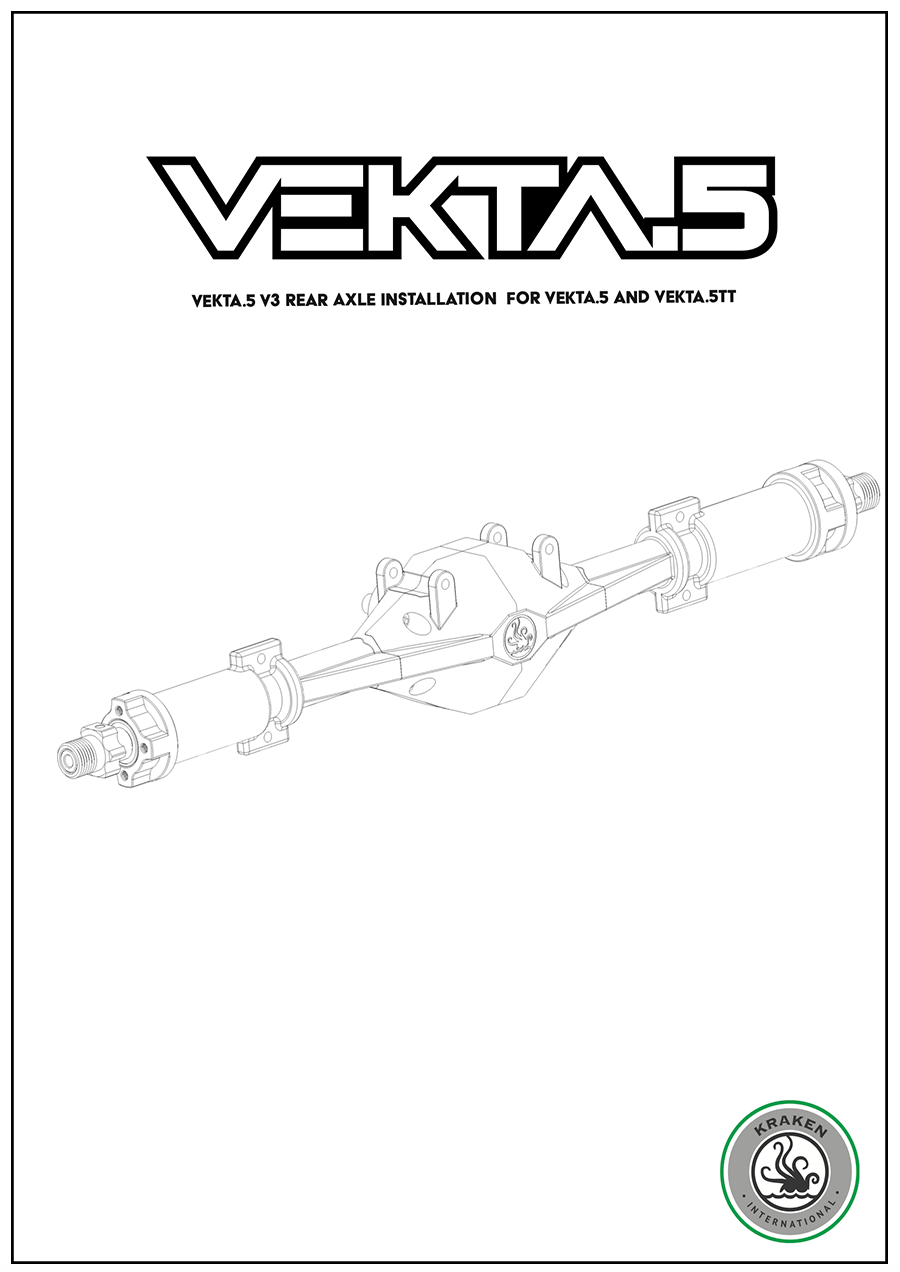 VEKTA.5 - V3 Rear Axle Guide Sheet [KV3621]