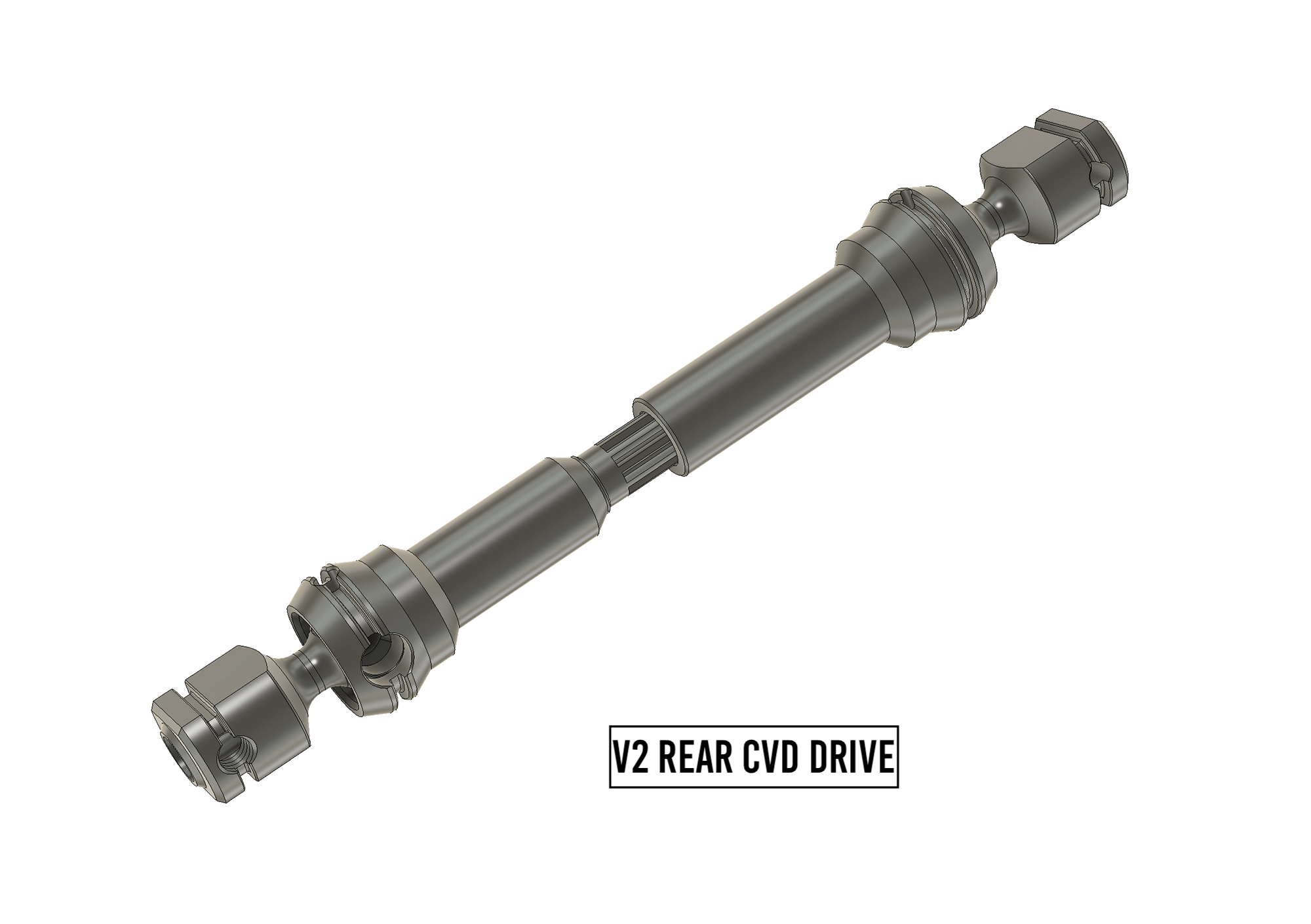 VEKTA.5 CVD Rear Driveshaft System with Metal Retainer Rings V2 [KV6127]