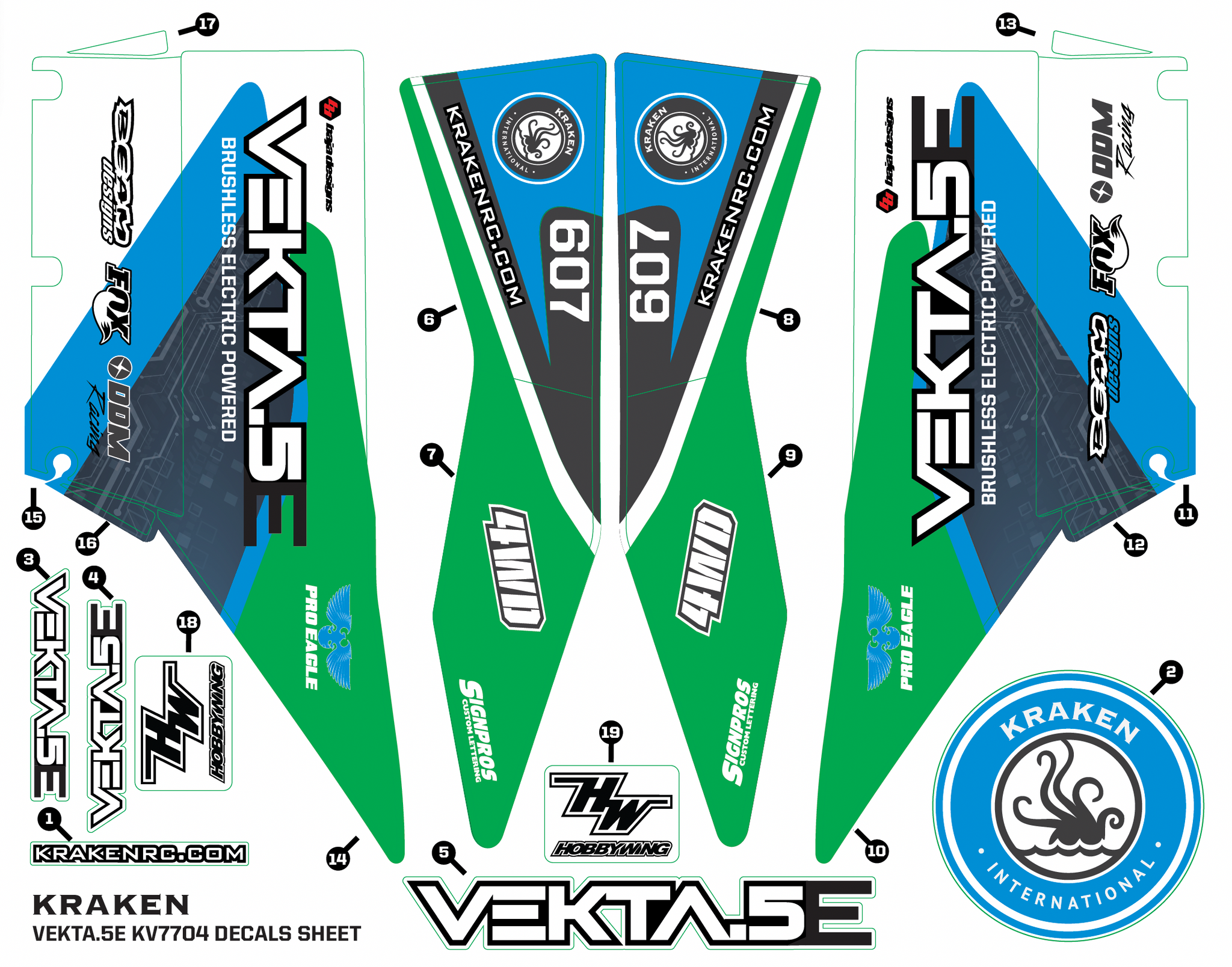 VEKTA.5E ARTR Vinyl Wrap [KV3640]